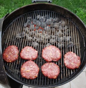 cheese stuffed burgers