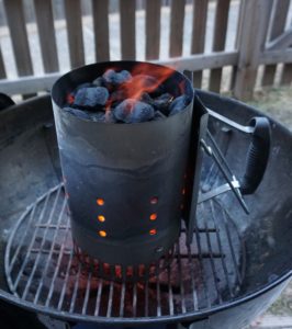 weber charcoal chimney