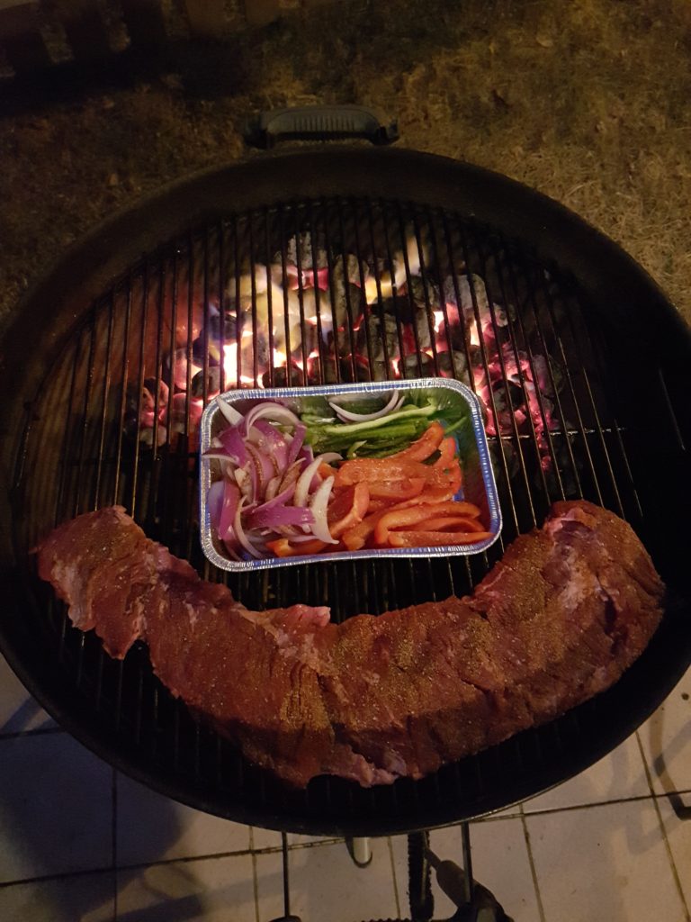 Grilled Steak Fajitas